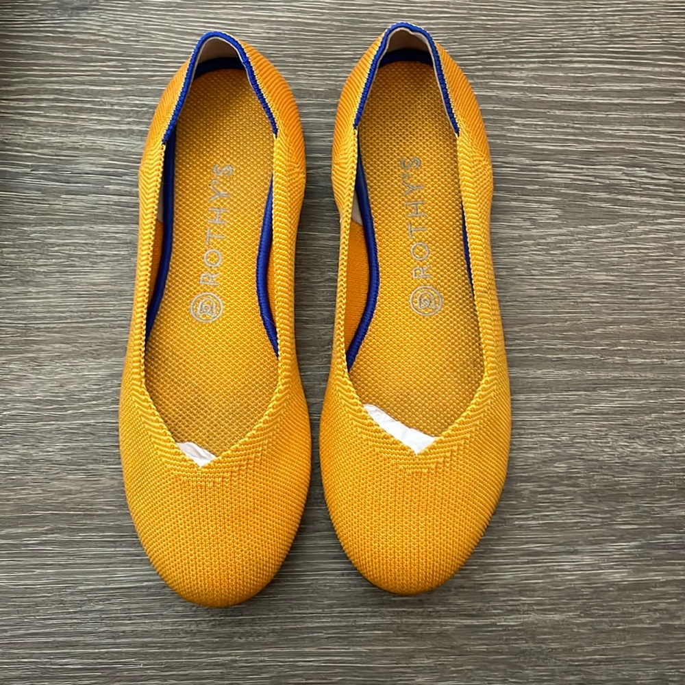 Rothy's The Flat Lemondrop size 9